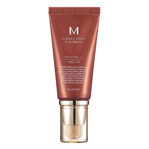 BB средство Missha M Perfect Cover No.25 Тёплый беж 50 мл