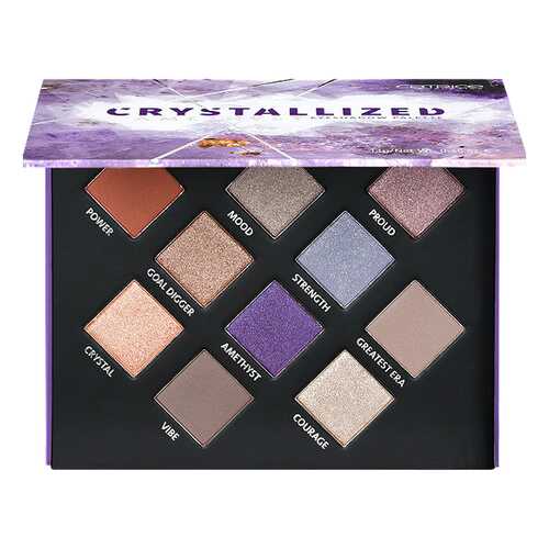Тени для век CATRICE Crystallized Amethyst Eyeshadow Palette 010 Raise Up Your Voice