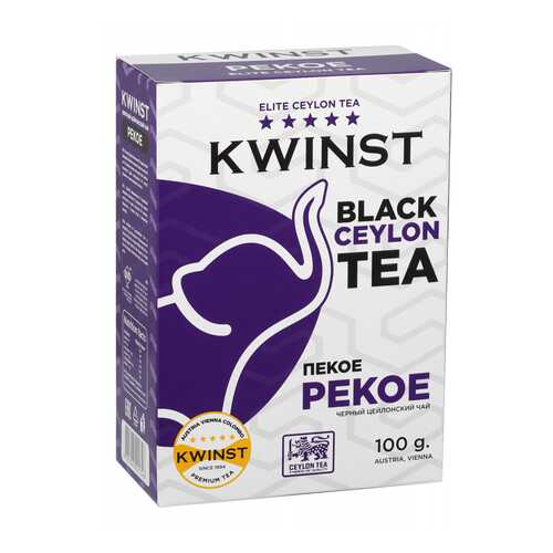 Чай Kwinst пекое черный 100 г