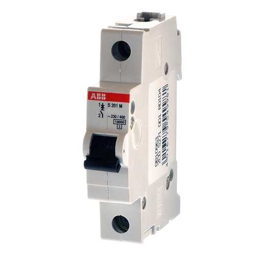 ABB S201M Автоматический выключатель 1P 6А (С) 10kA
