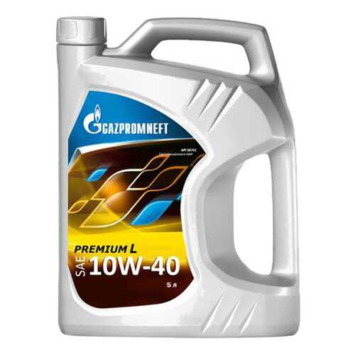 Моторное масло Gazpromneft Premium L 10W-40 5л