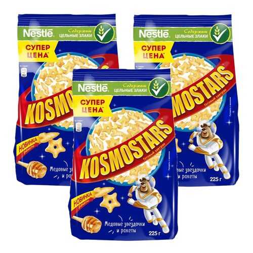 Хрустящие звездочки Kosmostars с медом 3*225 г