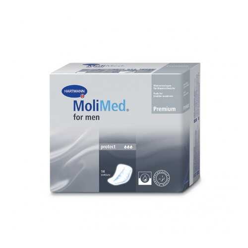 Урологические вкладыши Molimed Premium for men protect для мужчин 14 шт.