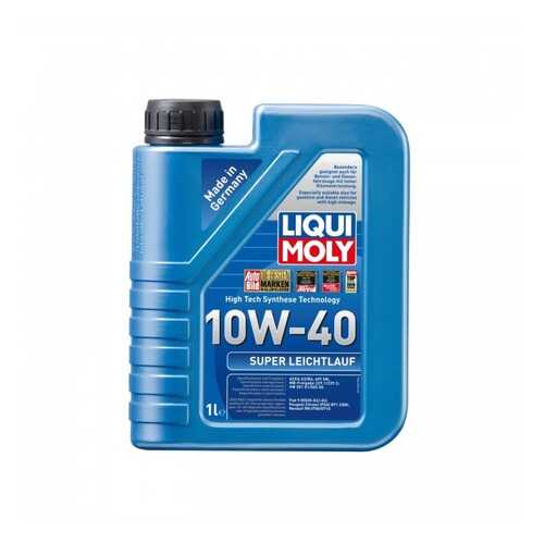 Масло Моторное Liqui Moly Super Leichtlauf 10w-40, 1l Liqui moly арт. 9503