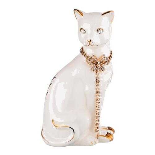 Фигурка декоративная Lefard, Кошка с цепочкой, 13x11x25 см