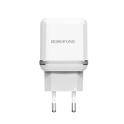 Сетевое зарядное устройство Borofone BA25A 2USB 2.4A White