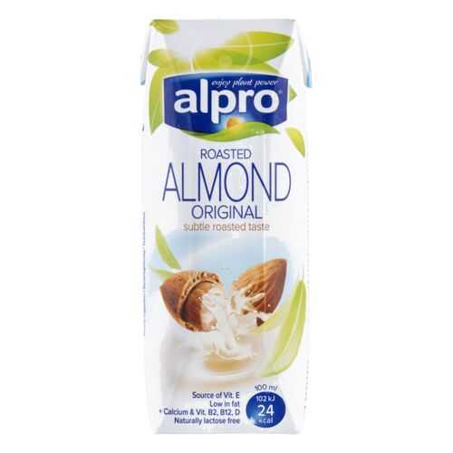 Напиток миндальный Alpro обогащенный кальцием и витаминами 250 мл