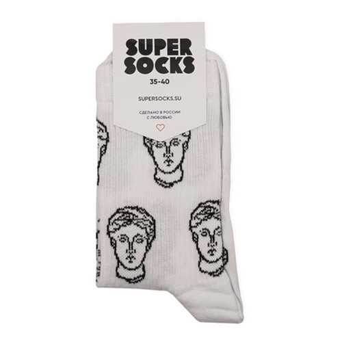 Носки Super Socks Antique Head белые 36-40