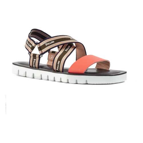 Сандалии женские Pollini SA16382GOATD0502 разноцветные 38 RU