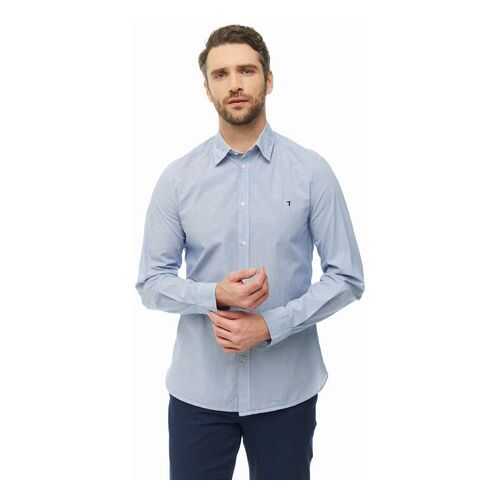 Рубашка мужская Trussardi Jeans 52C00134-1T003584.U280 синяя 41 IT