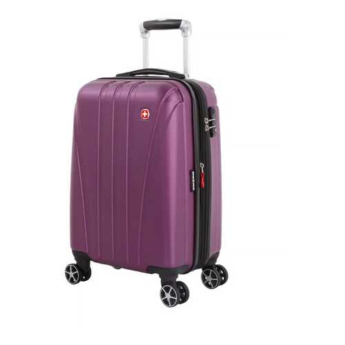 Чемодан Swissgear Tallac фиолетовый 35x25x55 см, 37 л