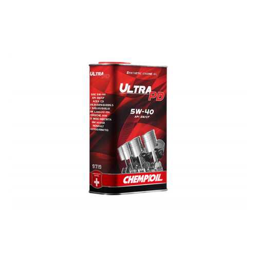 9719 CHEMPIOIL ULTRA PD 5W-40 1 л. (metal) Синтетическое моторное масло 5W40