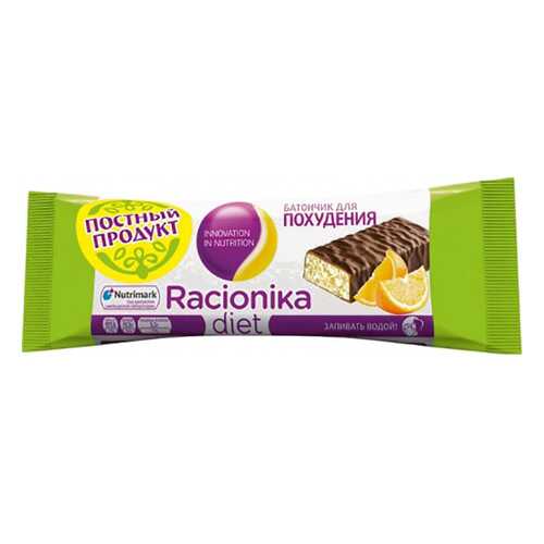 Батончик Racionika для коррекции веса апельсин 50 г