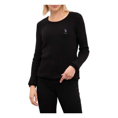 Джемпер женский U.S. POLO Assn. G082SZ0TK0KARLA-BSK9 черный 2XS