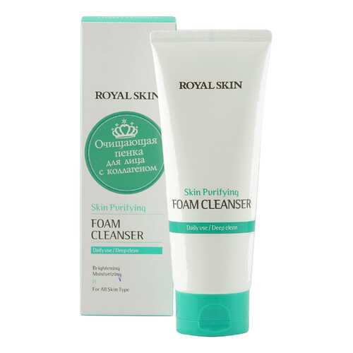 Пенка для умывания очищающая Royal Skin Foam Cleanser с коллагеном 150 мл