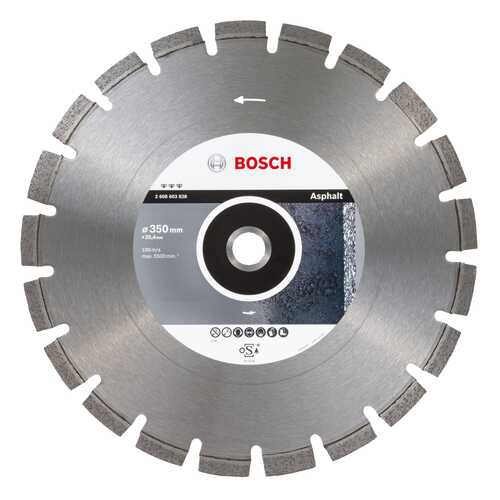 Алмазный диск Bosch Bf Asphalt 350-25,4 2608603828