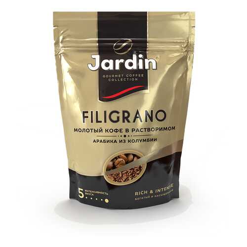 Кофе молотый в растворимый Jardin Filigrano 75 г