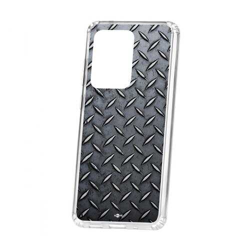 Чехол Kruche Samsung Galaxy S20 Ultra Print Сталь