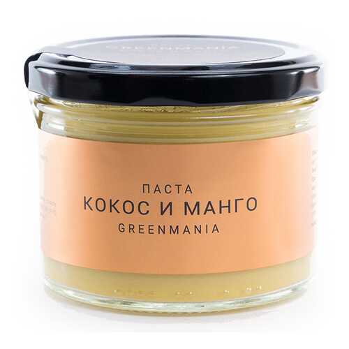 Паста GreenMania кокос и манго 200 г