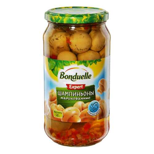 Шампиньоны целые маринованные Bonduelle 540г Польша