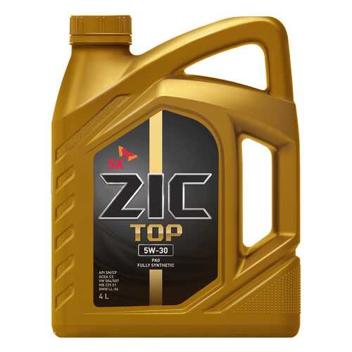 Моторное масло Zic Top 5W-30 4л