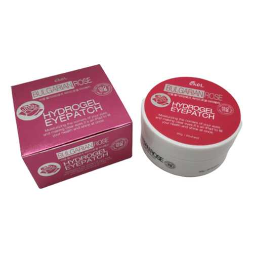 Патчи для глаз с экстрактом болгарской розы Ekel Bulgarian Rose Hydrogel Eye Patch 60 шт
