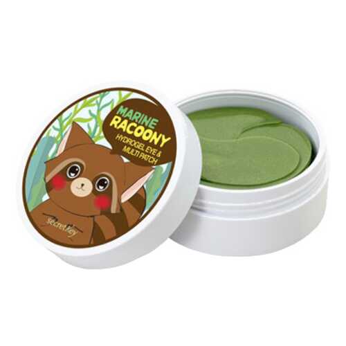 Патчи для глаз Secret Key Marin Racoony Hydrogel Eye & Multi Patch 60 шт