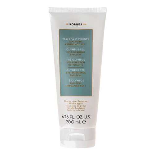 Эмульсия для лица Korres Olympus Tea 3 in1 Cleansing Emulsion 200 мл