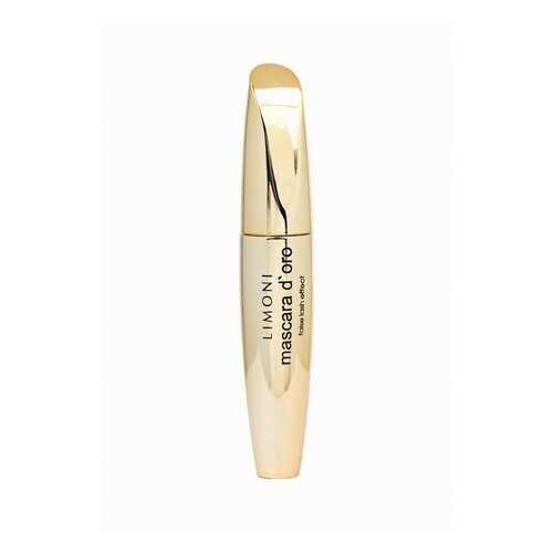 Тушь эффект накладных ресниц Limoni Mascara D'oro тон 01 black