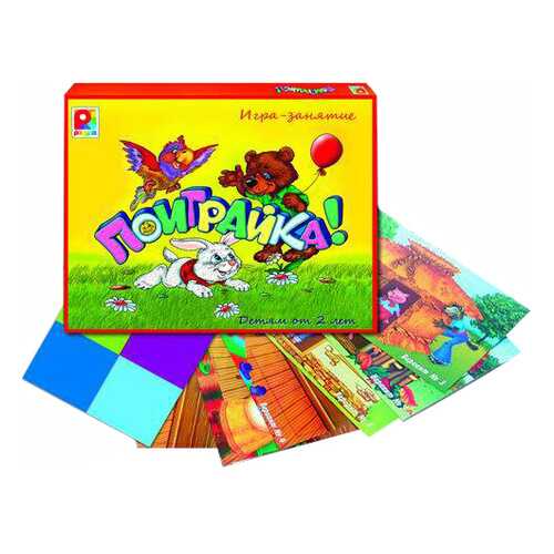 Семейная настольная игра Радуга Поиграй-ка