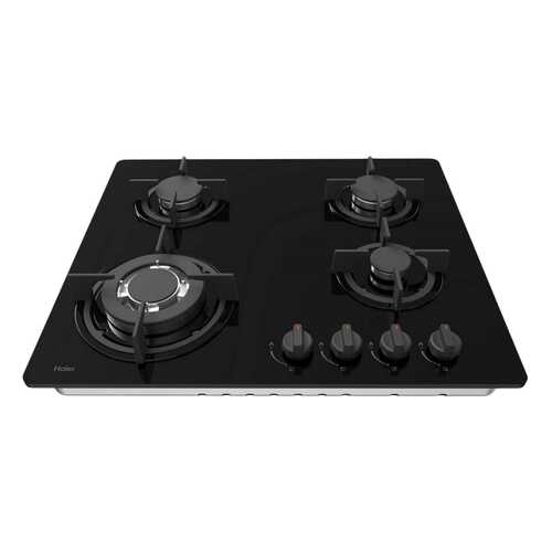 Встраиваемая варочная панель газовая Haier HHX-G 64 CWB1 Black