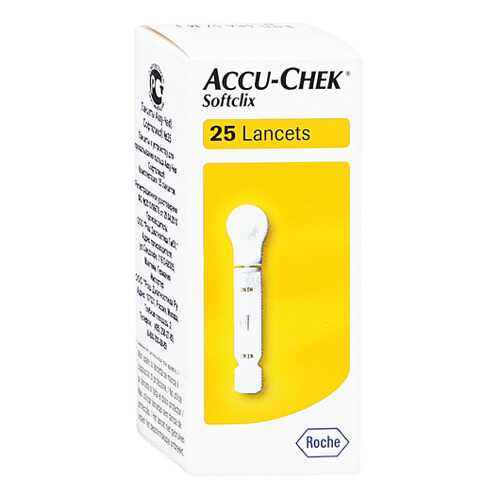 Ланцеты ROCHE Accu-Chek Софткликс 25 шт.