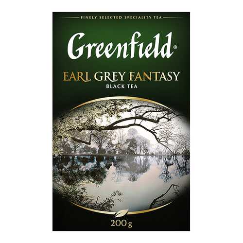 Чай черный листовой Greenfield Earl Grey Fantasy 200 г