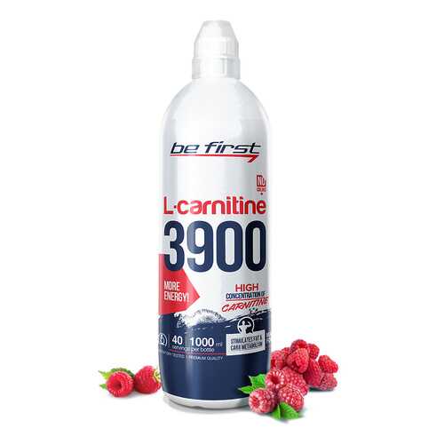 Be First L-Carnitine 3900, 1000 мл, Raspberry