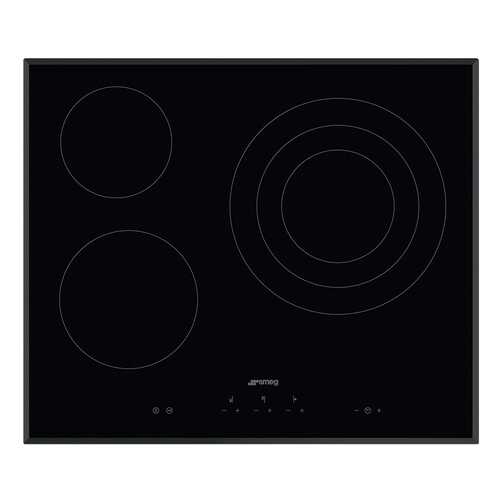 Встраиваемая варочная панель электрическая Smeg SE363ETB Black