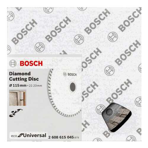Диск алмазный отрезной Bosch ECO Univ,Turbo 115-22,23 2608615045