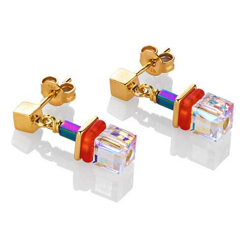 Серьги женские Coeur de Lion 4798/21-1500 голубые/серебристые