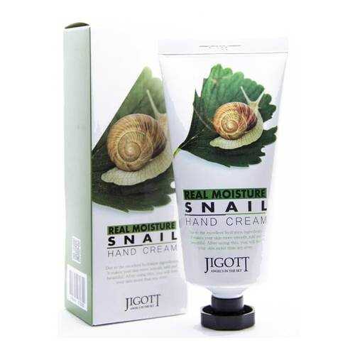Крем для рук JIGOTT Real Moisture Snail Hand Cream 100г