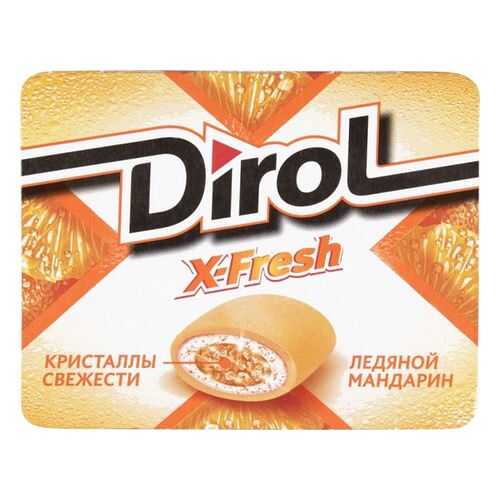 Жевательная резинка Dirol x-fresh ледяной мандарин 16 г