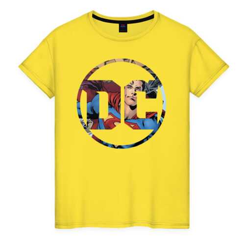 Футболка женская ВсеМайки 2227811 желтая XXXL