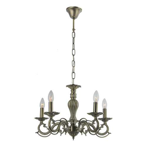Люстра подвесная 5*60Вт Е14 IMEX KL.29212-5-P AB