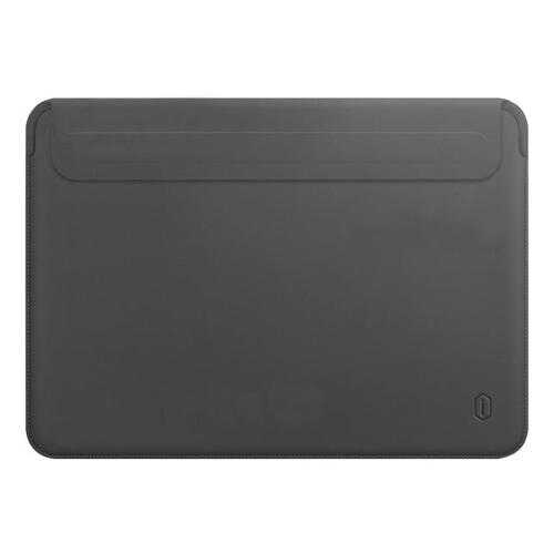 Чехол для Macbook Pro 12 Wiwu Skin Pro 2 Leather grey