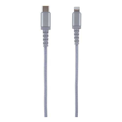 Кабель Red Line Type-C - Lightning MFI, neylon, Silver