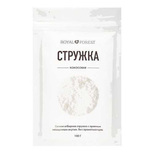 Стружка кокосовая Royal Forest 100г