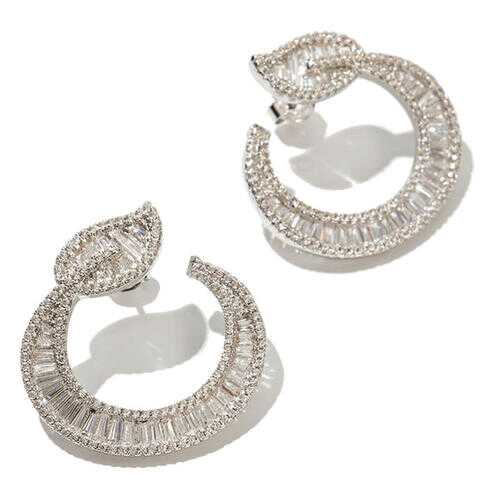 Серьги женские EXCLAIM 037S2788E серебристые