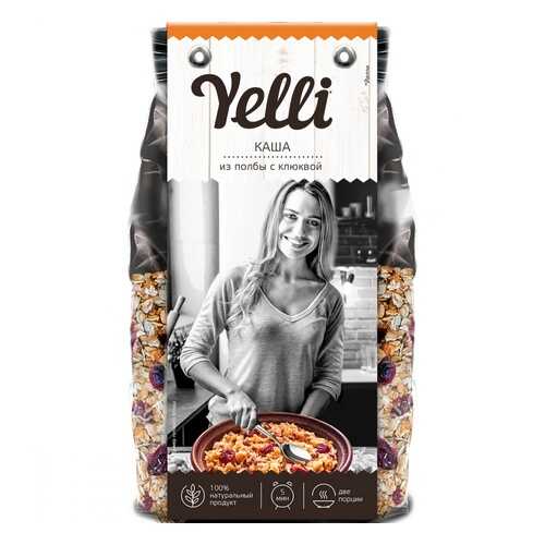 Каша Yelli Из полбы с клюквой, 100 гр