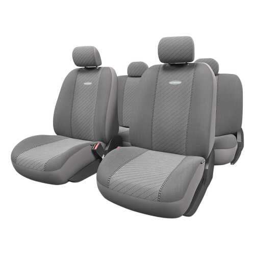 Комплект чехлов на сиденья Autoprofi Gobelen GOB-1105 GY/LINE (M)