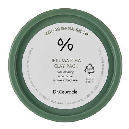 Маска для лица Dr. Ceuracle Matcha Clay Pack 115 г