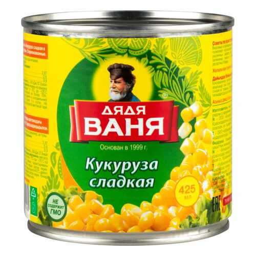 Кукуруза сладкая Дядя Ваня 425 мл