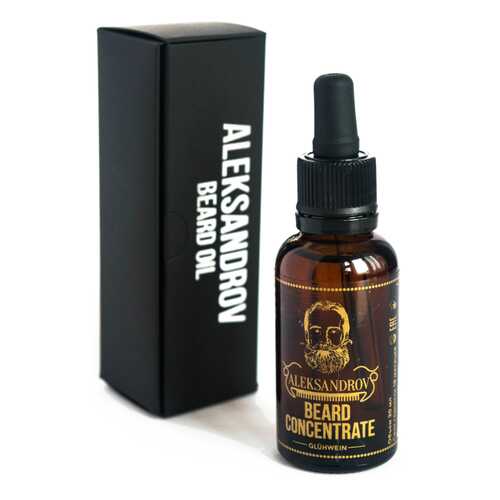 Масло для стимуляции роста бороды ALEKSANDROV Beard Concentrate 30 мл